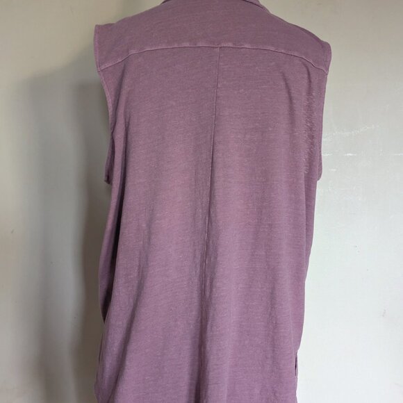 Sonoma Sleeveless Polo Shirt Top XL - Picture 5 of 6